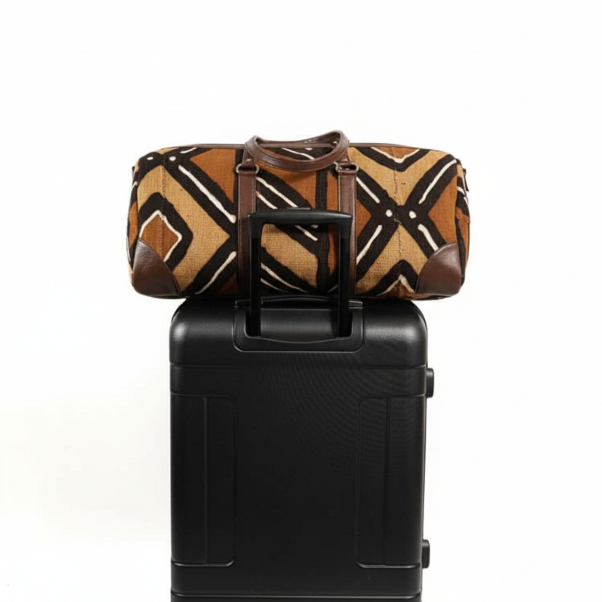 Bogolan travel bag - Geometric weave Bogolan travel bag - Geometric weave - Image 3