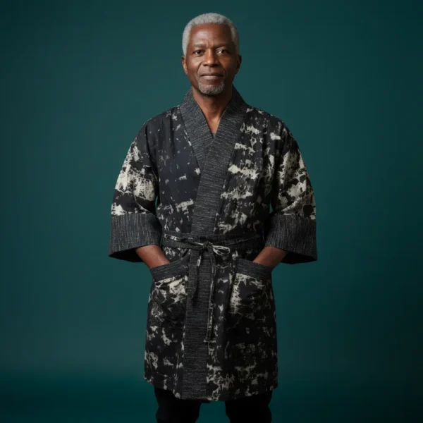 Kélèya Kimono - Midnight Onyx