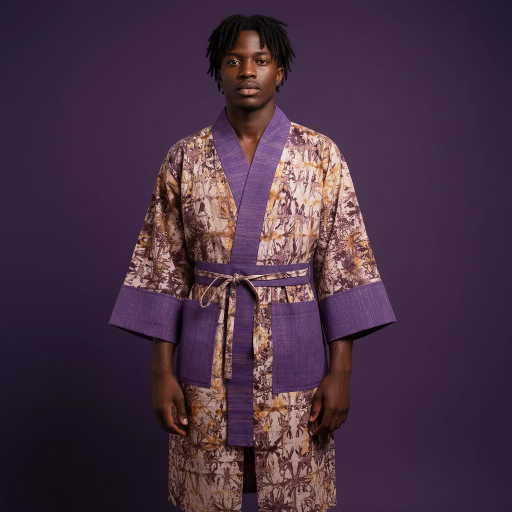 Kélèya Kimono - Lavender Mist Kélèya Kimono - Lavender Mist - Afbeelding 2