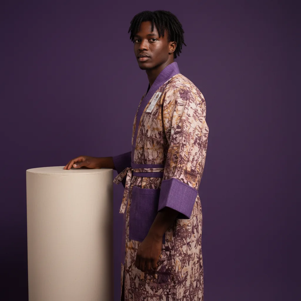 Kélèya Kimono - Lavender Mist Kélèya Kimono - Lavender Mist - Afbeelding 3