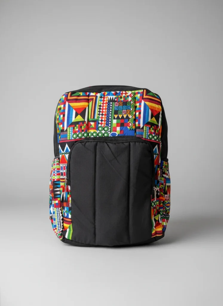 Geometric colors backpack