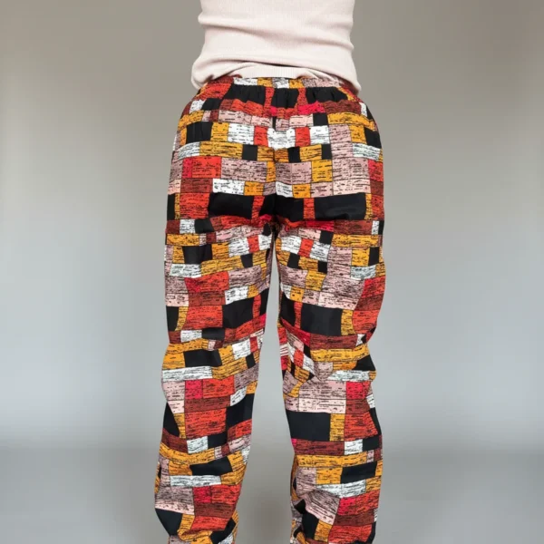 Patched joggers