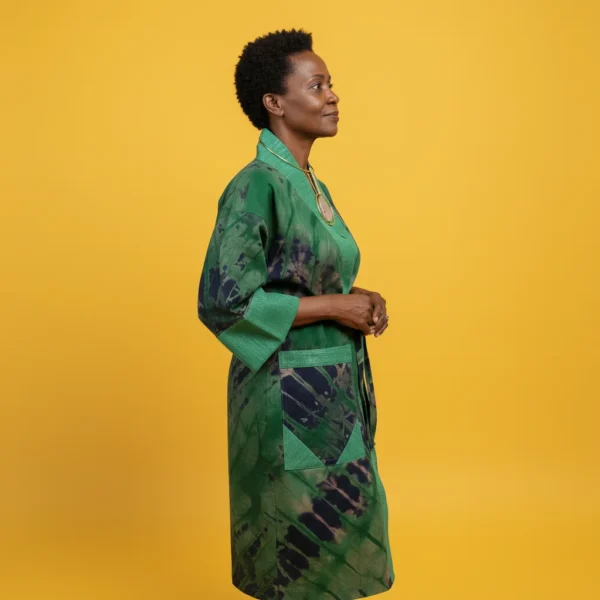 Kélèya Kimono - Moss Garden