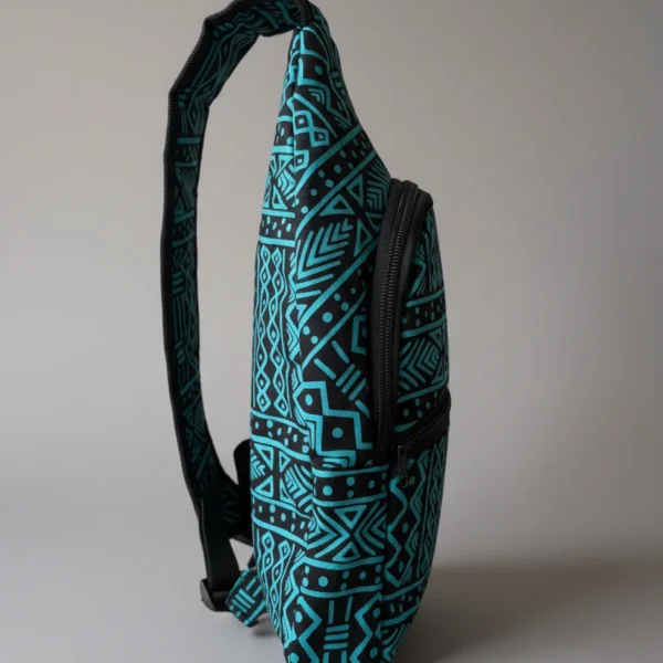 Graphic print crossbody bag