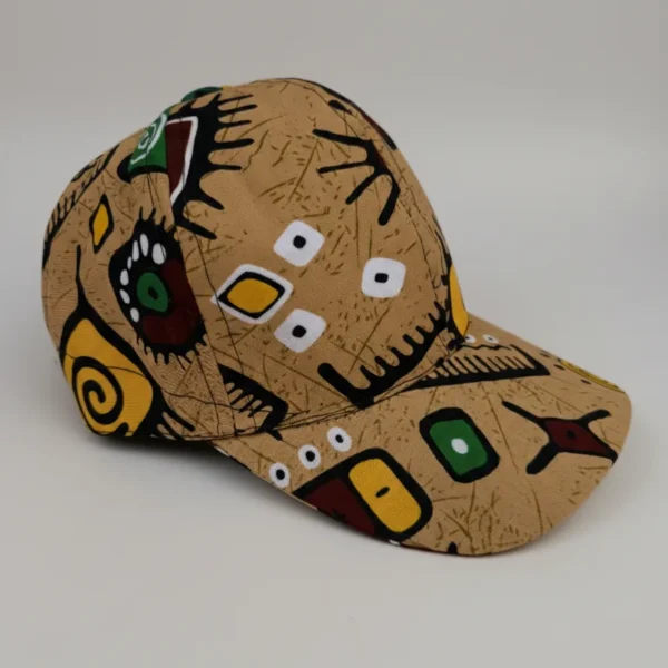 Abstract tribal cap