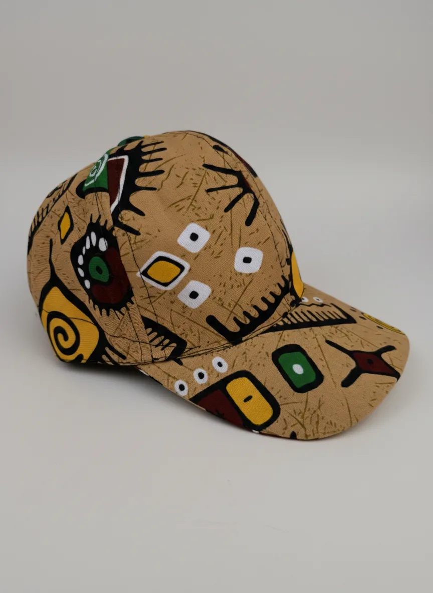 Abstracte tribale pet Abstract tribal cap - Afbeelding 2