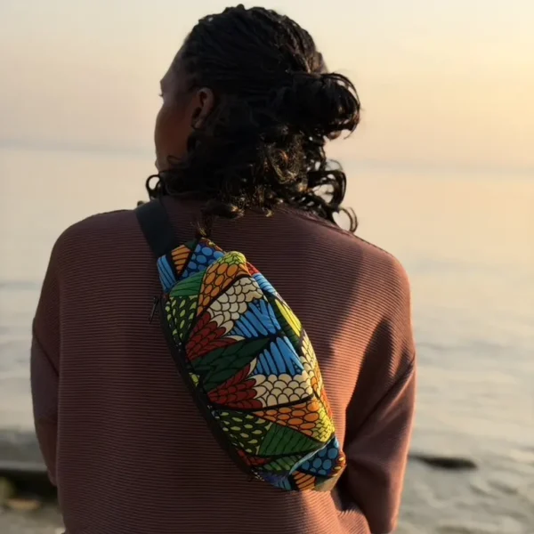 Jungle color waist bag