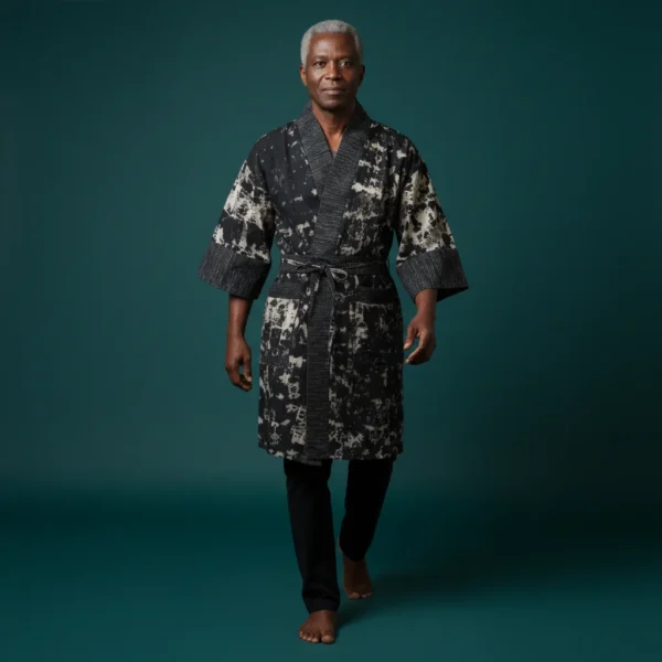 Kélèya Kimono - Midnight Onyx
