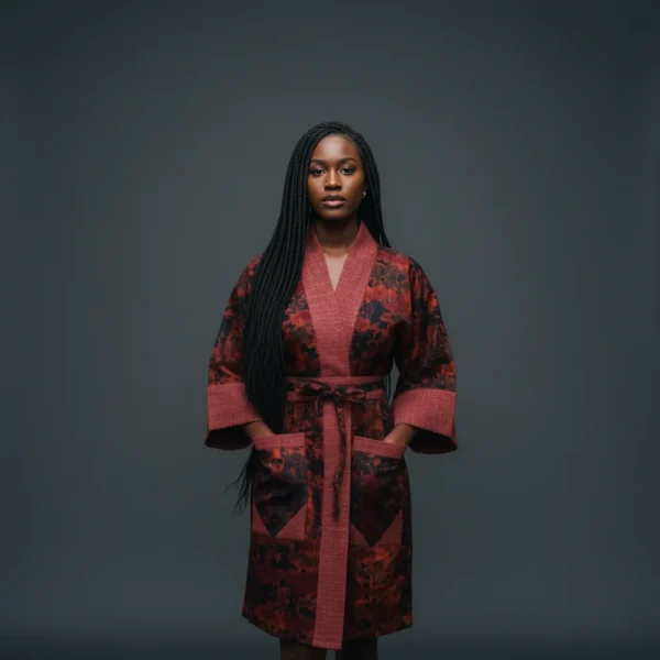 Kélèya Kimono - Ruby Garden