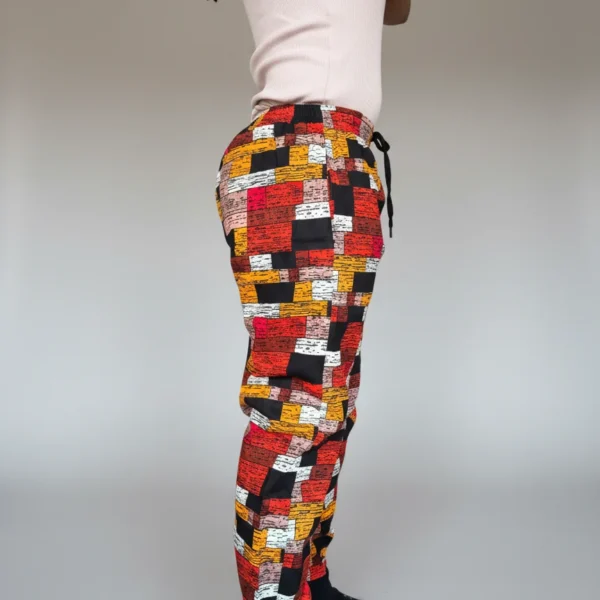 Patched joggers