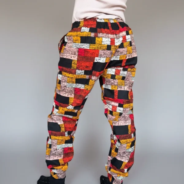Patched joggers