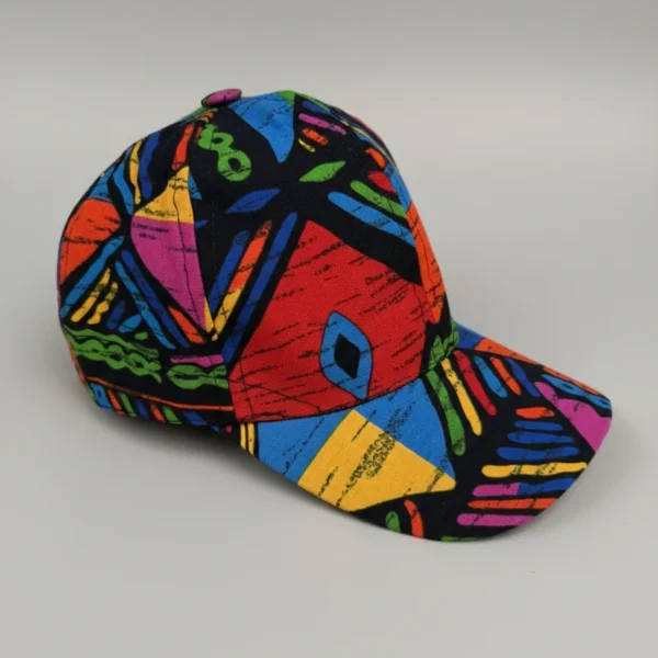 Colorful prism cap