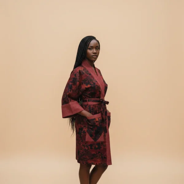Kélèya Kimono - Ruby Garden