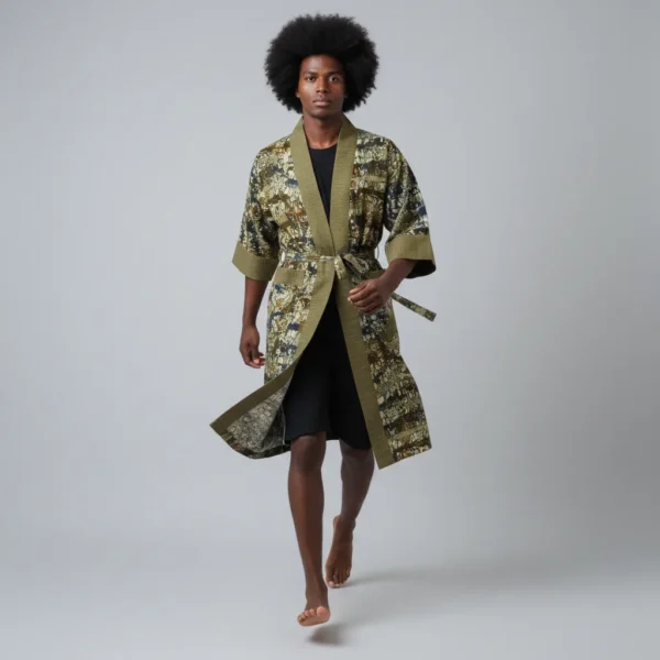 Kélèya Kimono - Ochre Treasure