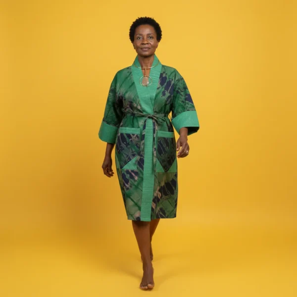 Kélèya Kimono - Moss Garden
