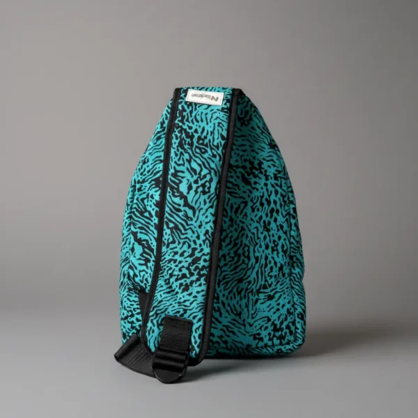 Panther blue crossbody bag