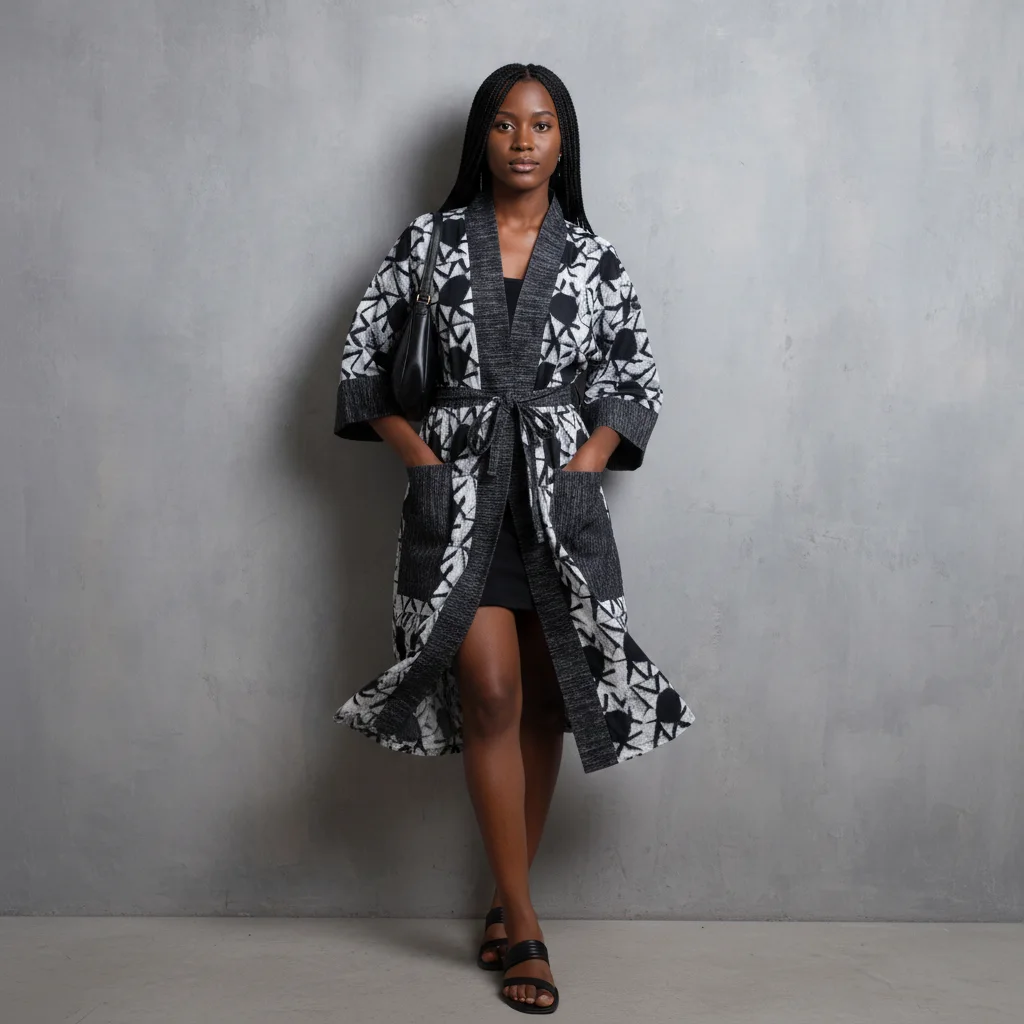 Kélèya Kimono - Starless sky Kélèya Kimono - Starless sky - Image 5