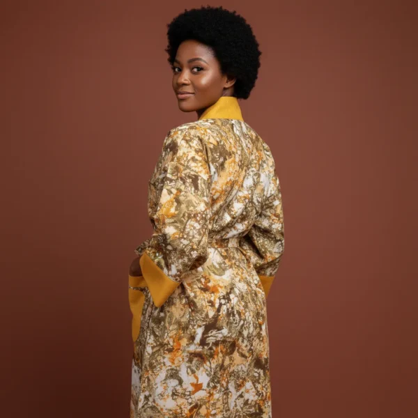 Kéléya Kimono - Golden Horizon