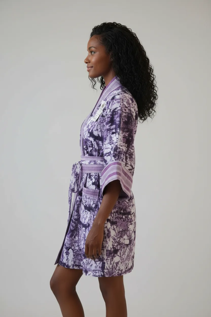 Kélèya Kimono - Pruimenbloei Kélèya Kimono - Plum Bloom - Afbeelding 4
