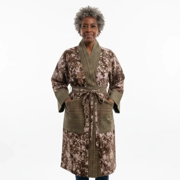 Kélèya Kimono - Terra Cotta Sunset