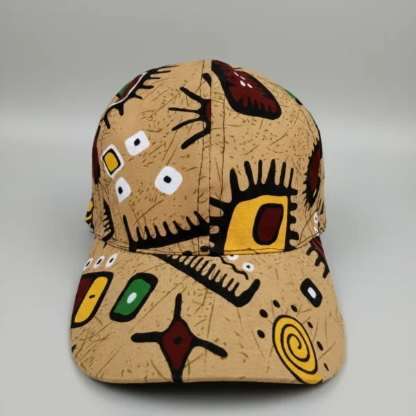 Abstract tribal cap