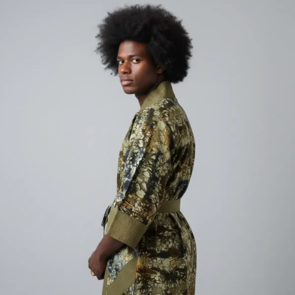 Kélèya Kimono - Ochre Treasure
