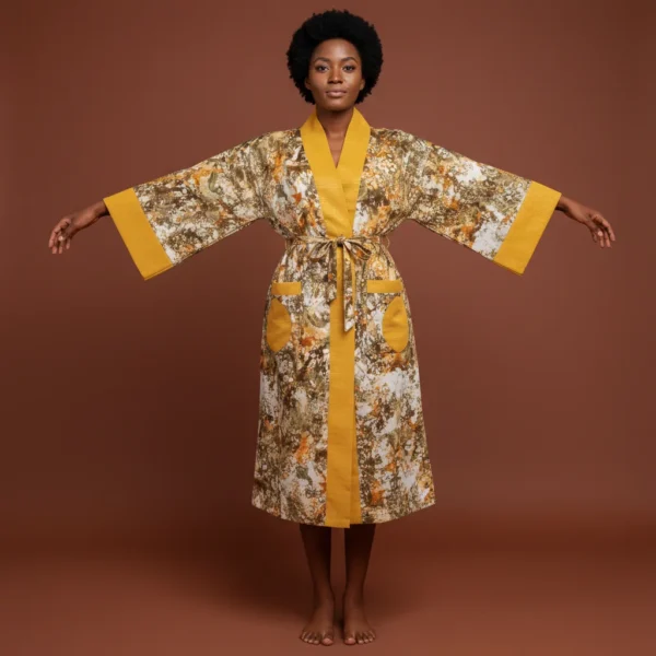 Kéléya Kimono - Golden Horizon