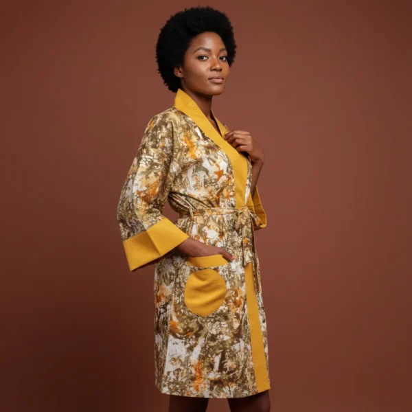 Kéléya Kimono - Golden Horizon