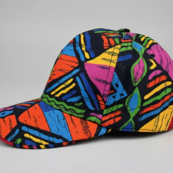 Colorful prism cap