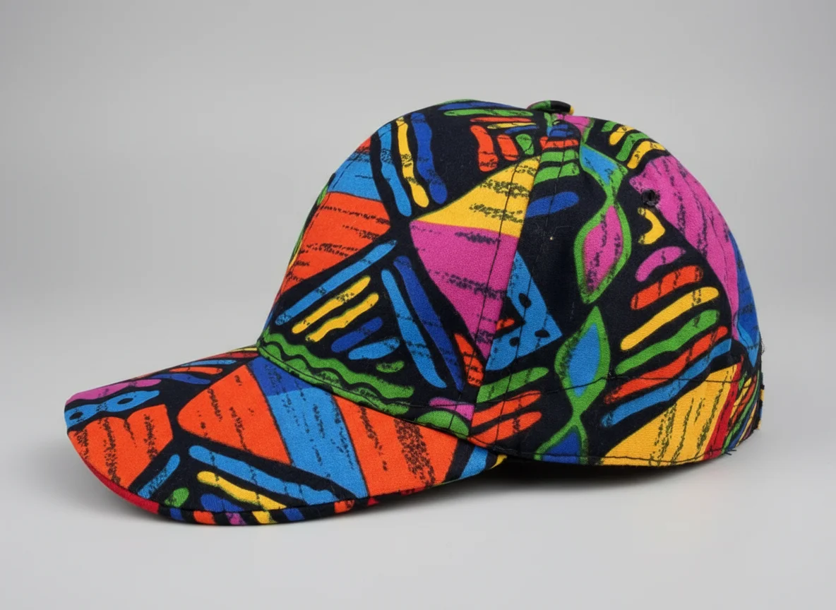 Kleurrijke prisma pet Colorful prism cap - Afbeelding 3