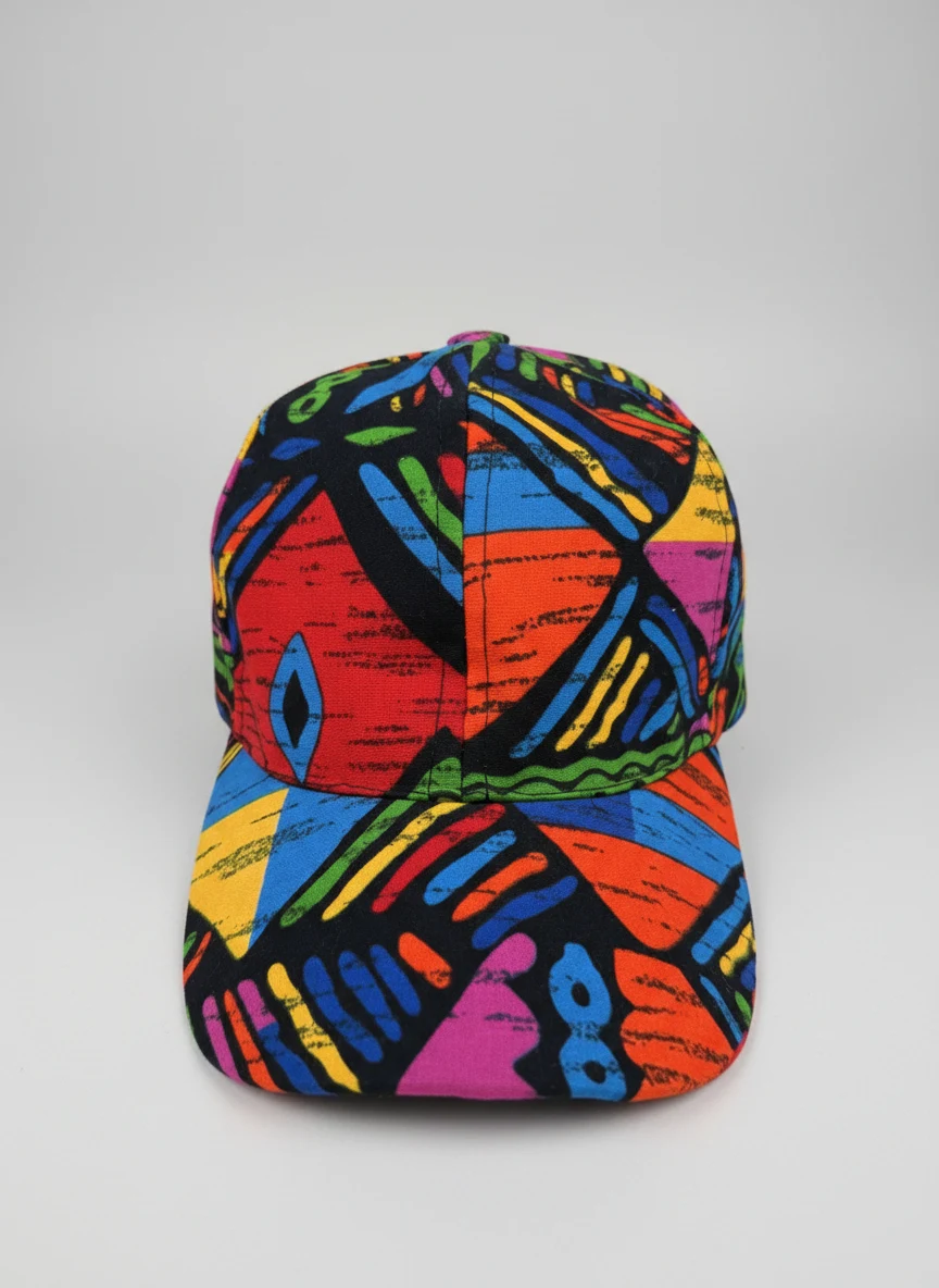 Kleurrijke prisma pet Colorful prism cap