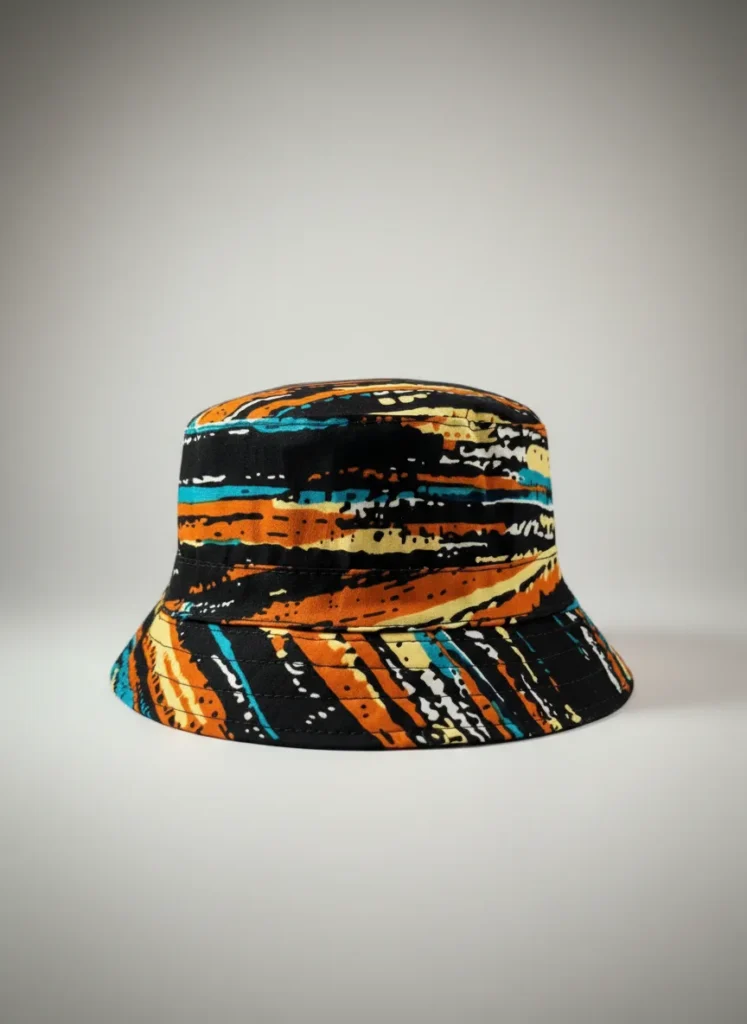 Unisex brushstroke bucket hat