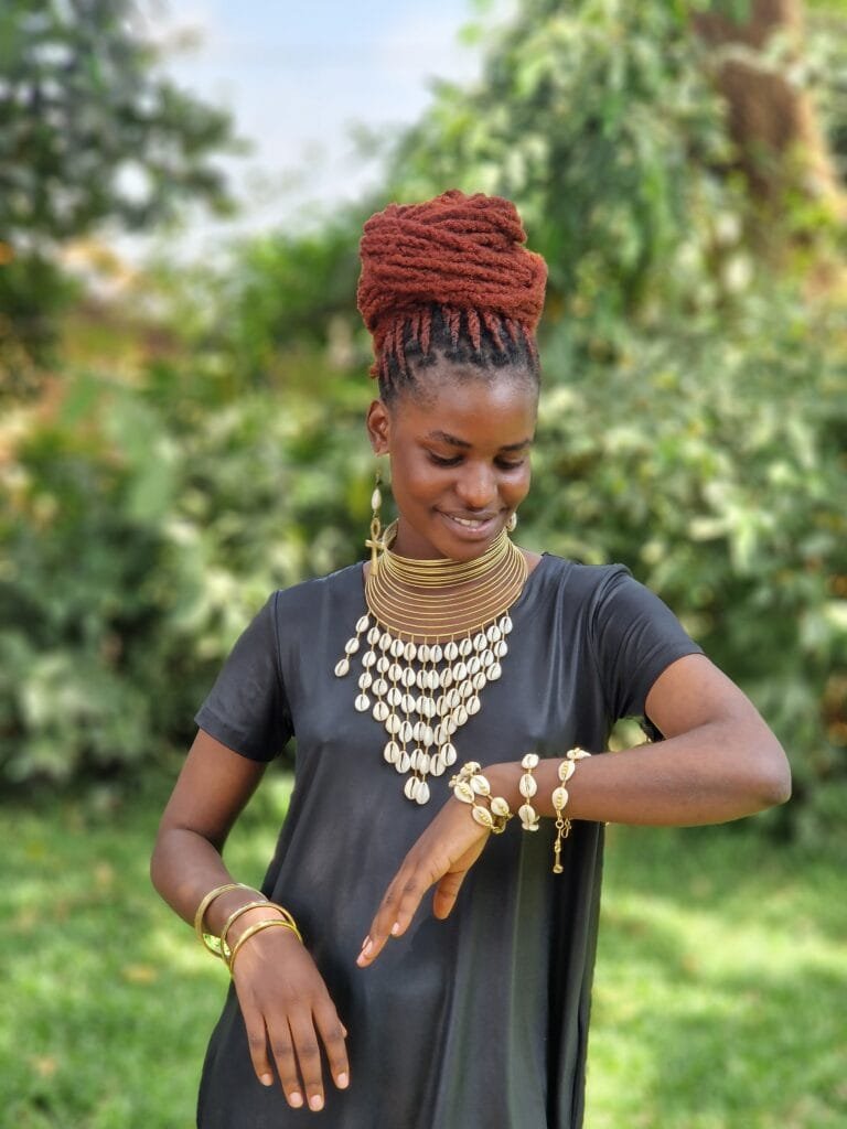 African copper bracelet