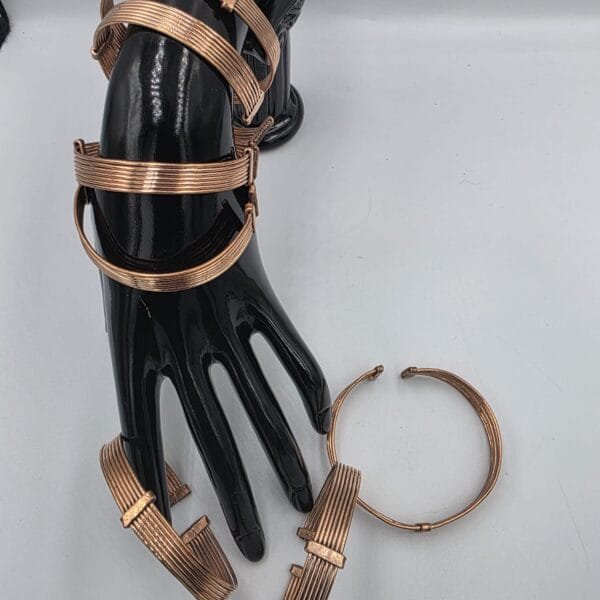 African copper bracelet