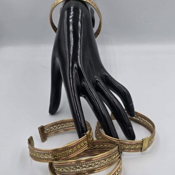 African copper wristband