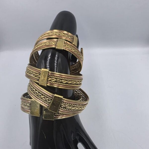 African copper wristband
