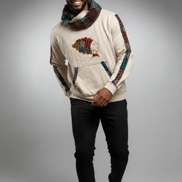 Unisex Echo Snoodie with Ankara African Queen