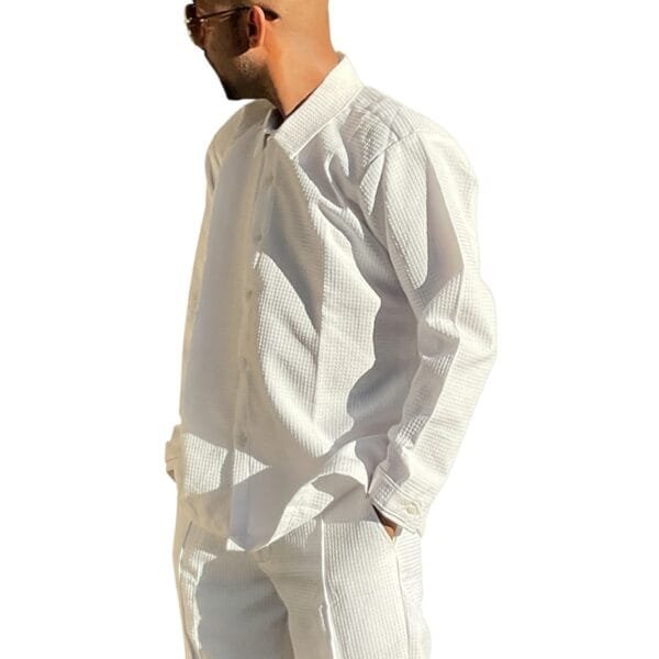 Men’s 2-Piece Traditional Shirt & Trouser Set – Premium African Fashion in Multiple Designs & Colours
