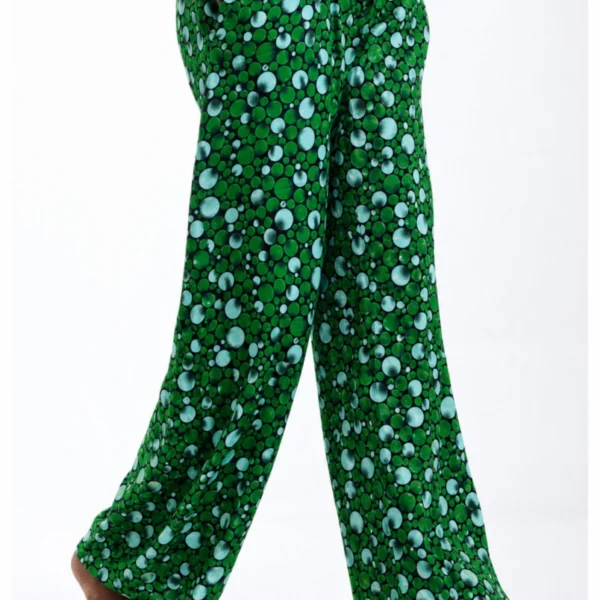 Unisex Kitenge Trousers – Geometric Print V