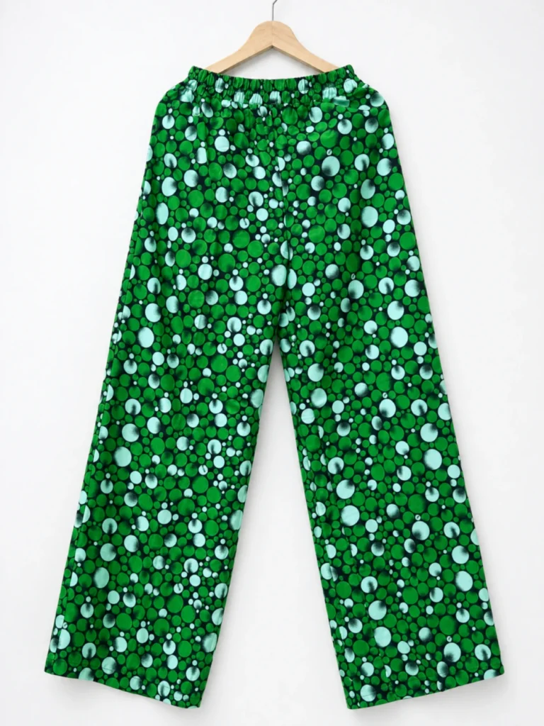 Unisex Kitenge Trousers – Geometric Print V