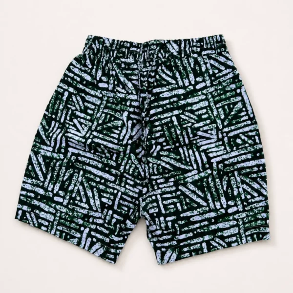 Kitenge print shorts - pattern VI