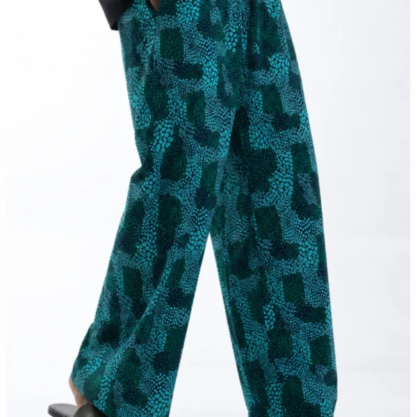 Unisex Kitenge Trousers – Geometric Print II