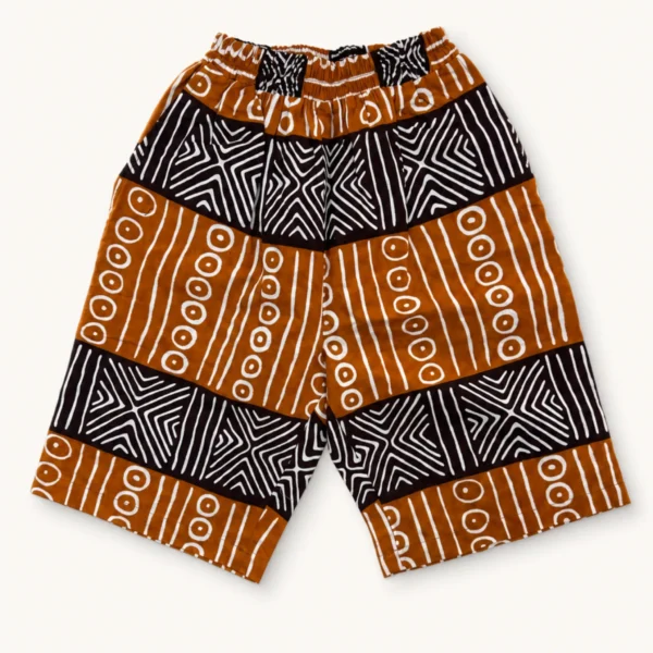 Kitenge print shorts - pattern I